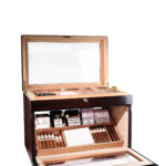 Adorini Portico Deluxe Καφέ — Υγραντήρας (400 πούρα)